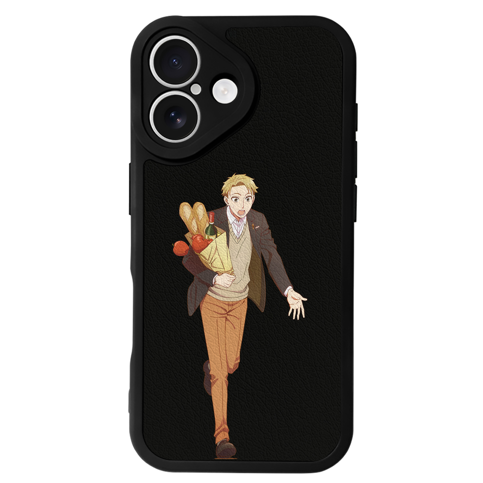 （画像用） SPY×FAMILY间谍家家酒 【iPhone 16シリーズ対応】シリコンスマホケース（レザー調） 材質：シリコン
